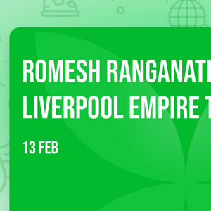 Romesh Ranganathan at Liverpool Empire Theatre