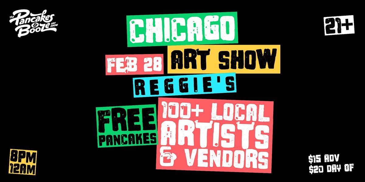 The Chicago Pancakes & Booze Art Show (Vendor/Artist Reservations), 28 February | Event in Chicago | AllEvents