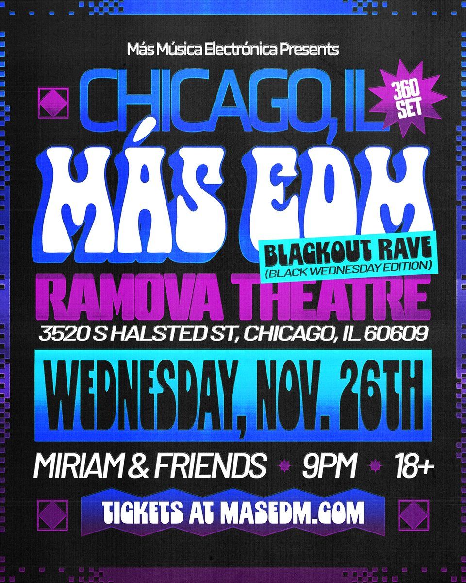MAS EDM: Blackout Rave | Event in Chicago | AllEvents