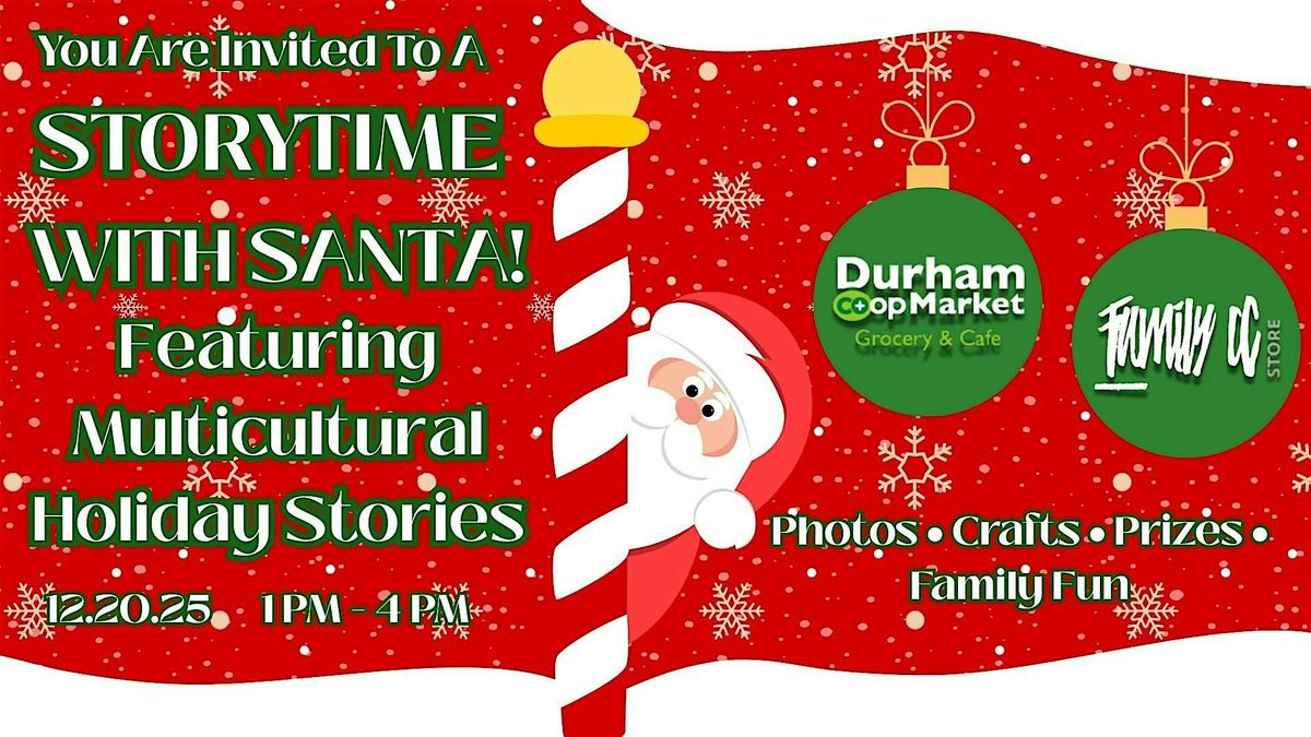 Storytime With Santa!, 20 December | Event in Durham | AllEvents