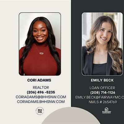 Cori Adams and Emily Beck logo