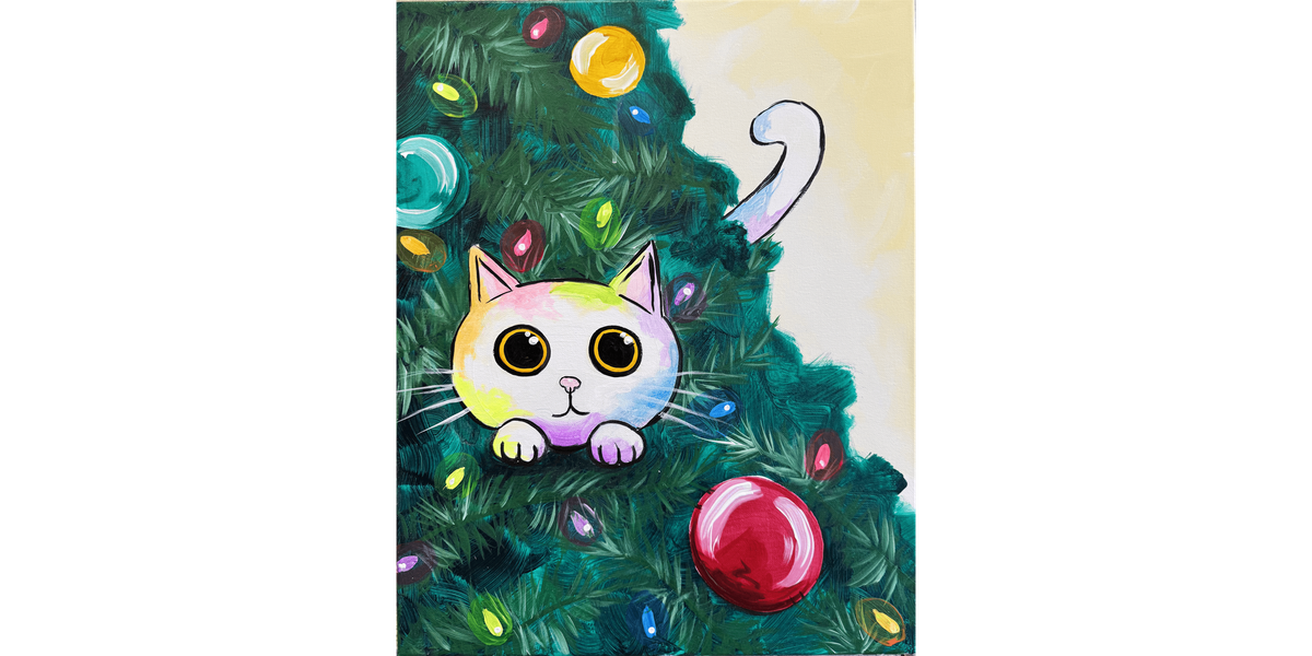 Twinklefur - Paint and Sip in Orange County | Classpop!™, 22 December | Event in Rancho Santa Margarita
