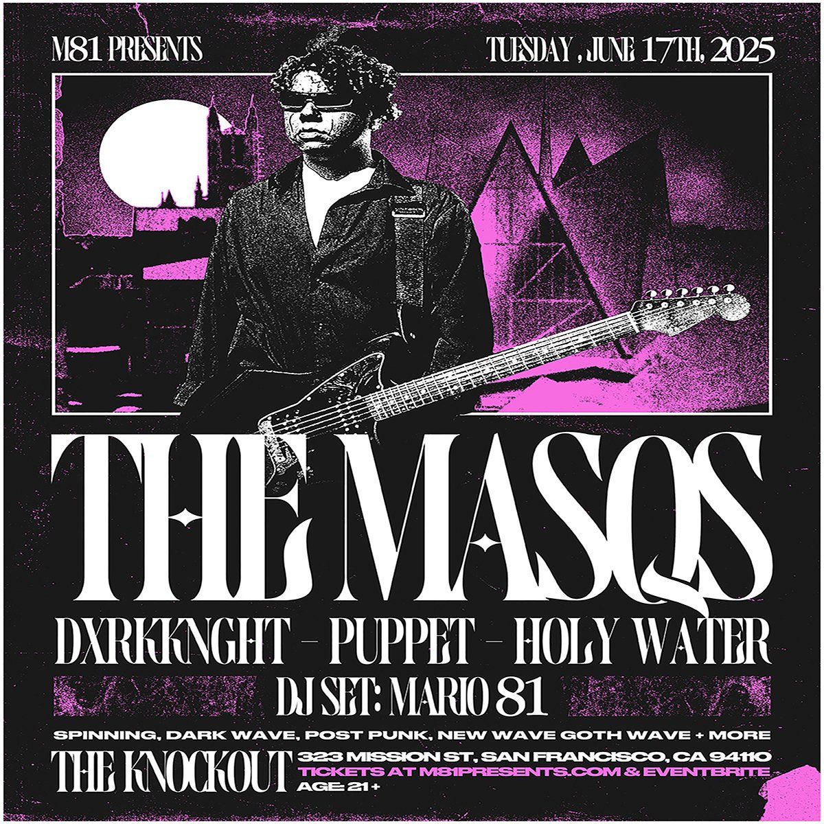 The Masqs, 11 June | Event in Los Angeles | AllEvents