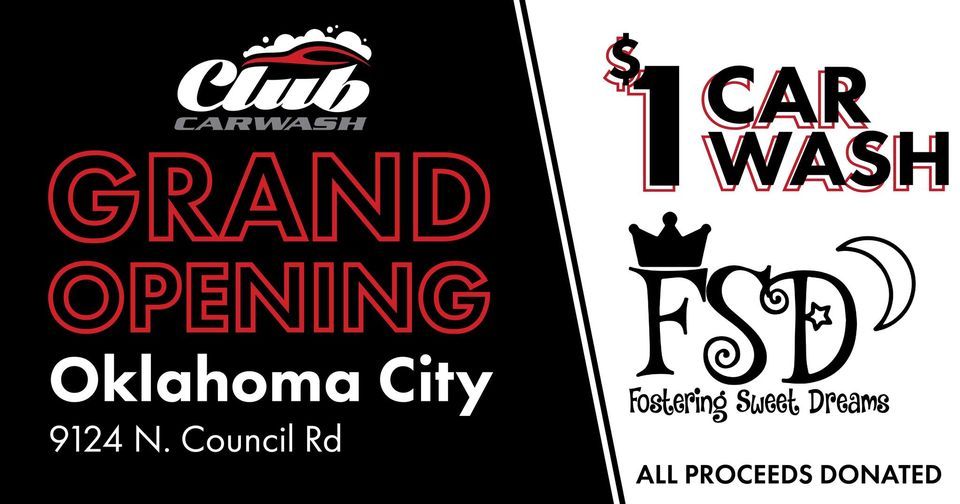 Oklahoma City, OK Council Rd Club Car Wash Grand Opening!, Club Car