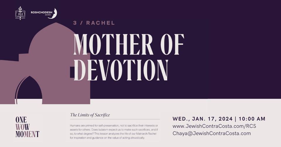 Rosh Chodesh Society Mother of Devotion, Chabad of Contra Costa
