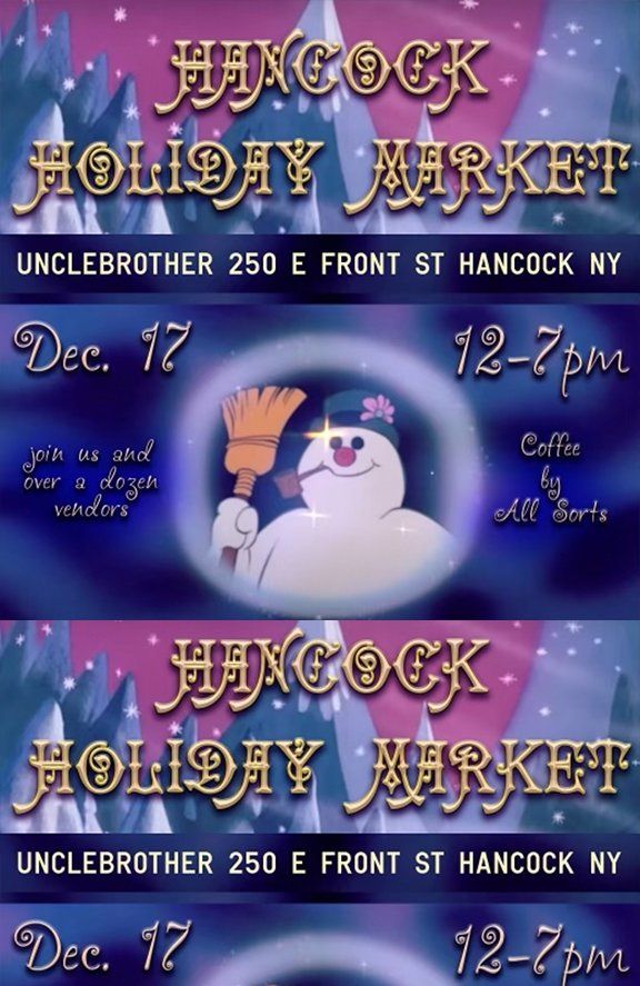 Hancock Holiday Market, Unclebrother, Hancock, December 17 2023