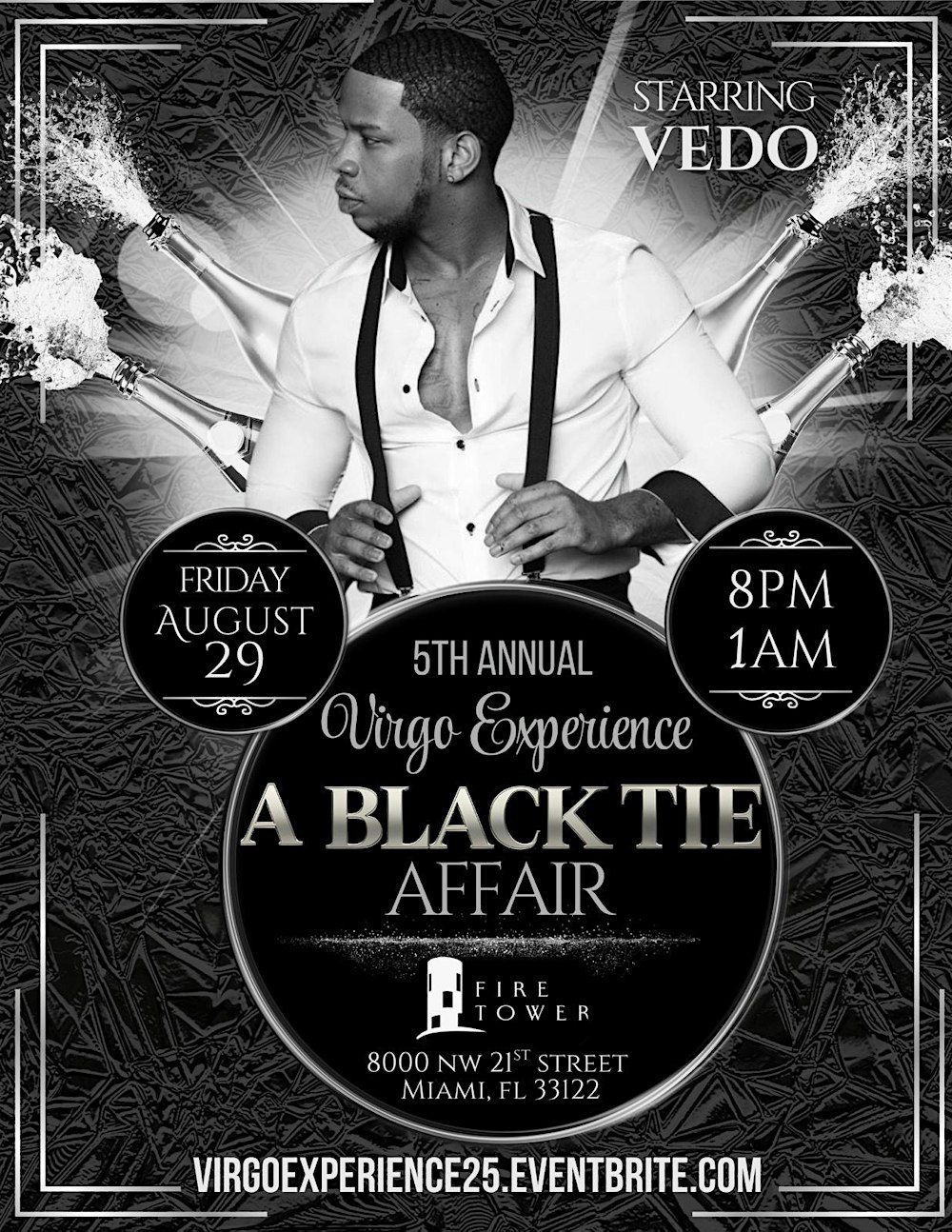5th Annual VIRGO EXPERIENCE SETOFF w/ VEDO in Miami, 29 August | Event in Miami | AllEvents