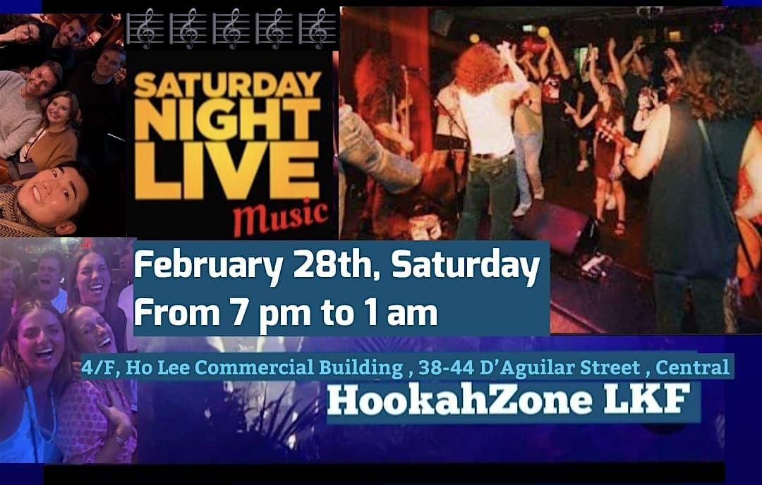 HAPPY WEEKEND-Live Music Saturday Night [Indoor &amp; Terrace]