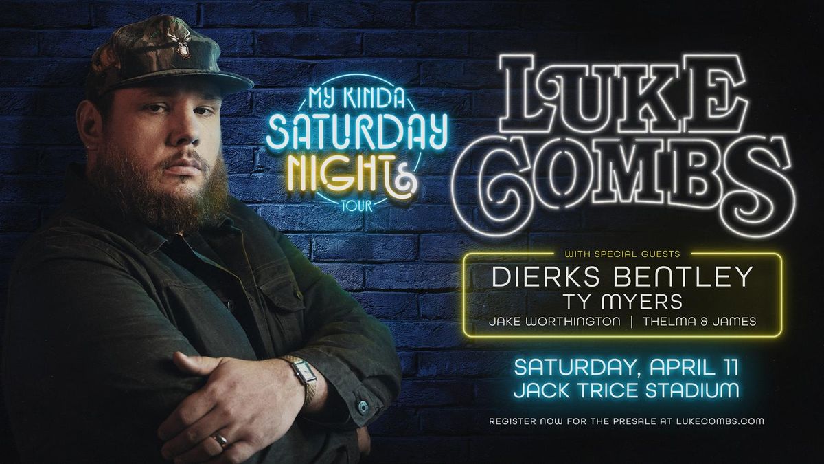 Parking Luke Combs with Dierks Bentley, Ty Myers, Jake Worthington and Thelma & James, 18 April | AllEvents