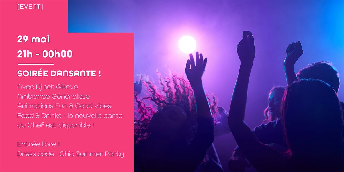 Soirée dansante - Summer party !, 11 Prom. Coeur de Ville, Issy-les ...