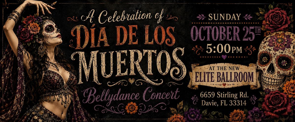 Dia de los Muertos, Fajardo Elite Dance Studio and Ballroom, Davie