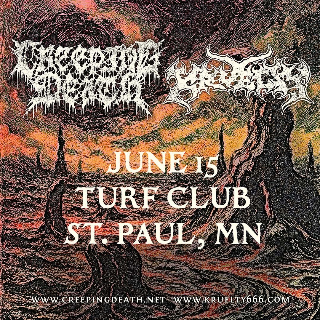 Creeping Death & Kruelty, 5 July | Event in Fresno | AllEvents