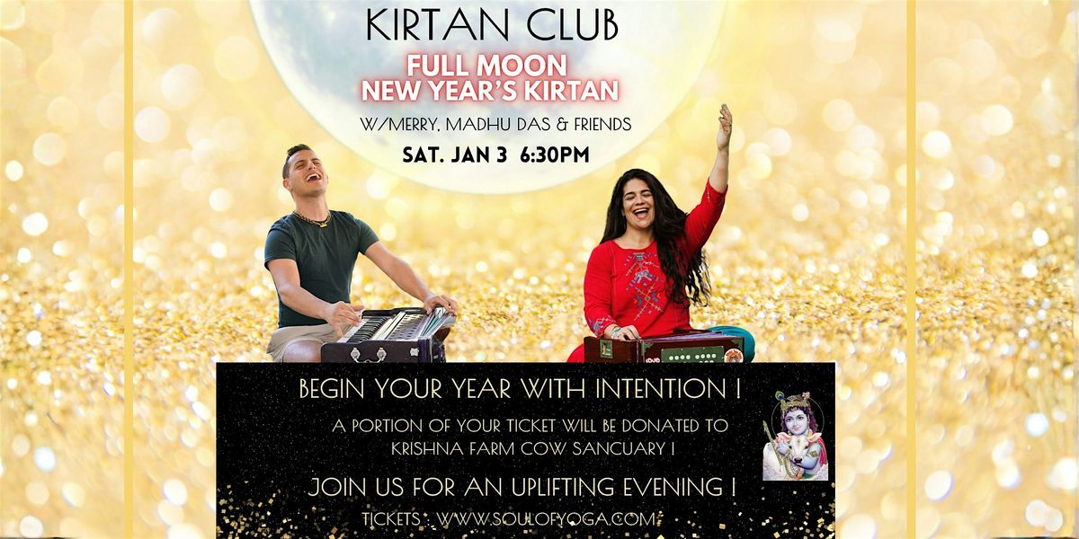 Kirtan Club Full Moon New Year’s Kirtan, 3 January | Event in Encinitas | AllEvents