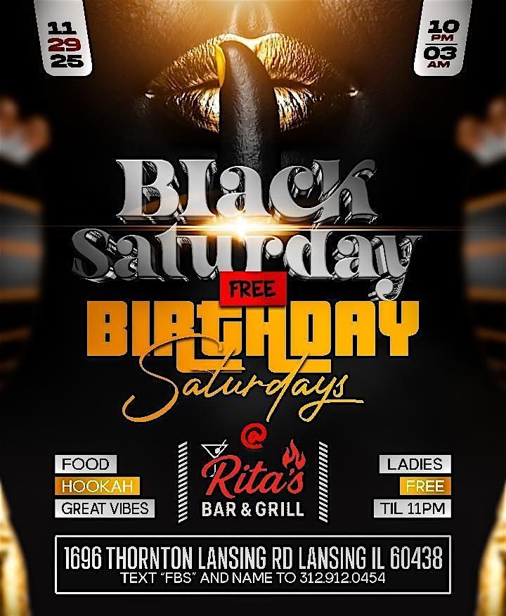 BLACK SATURDAY ALL BLACK SAGITTARIUS BASH, 29 November | Event in Lansing | AllEvents