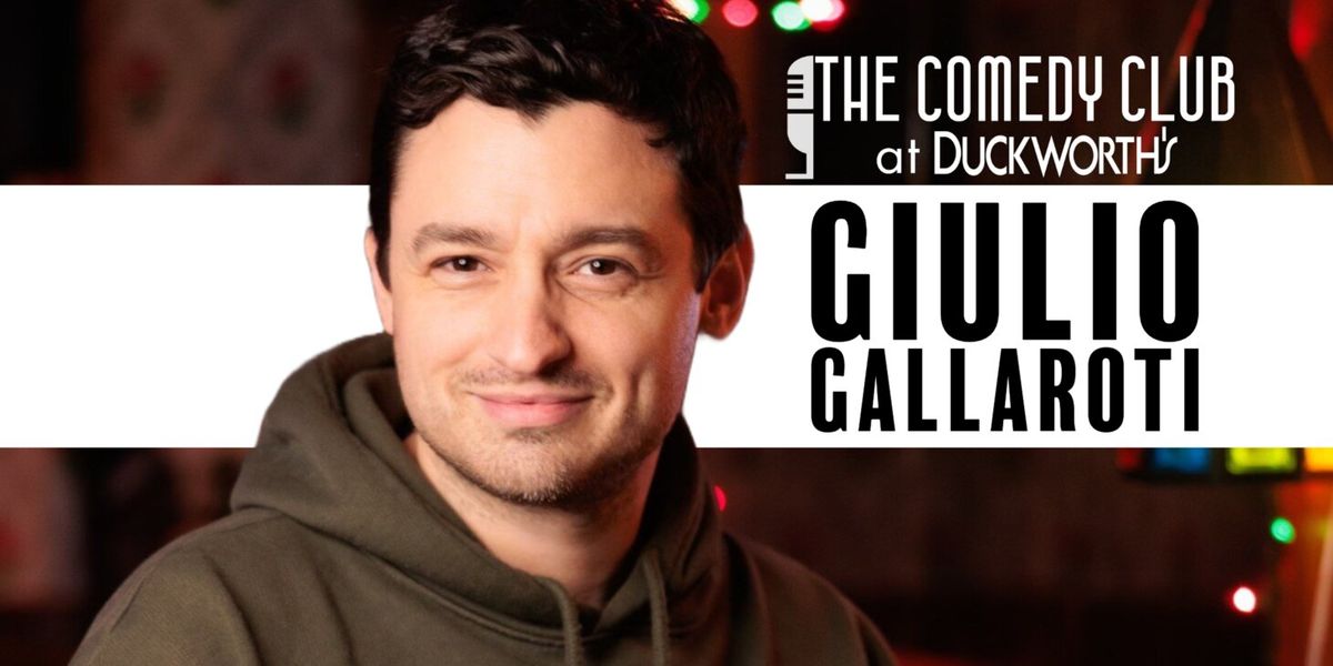 Giulio Gallarotti at Funny Bone - Cincinnati, 4 December | Event in Mason | AllEvents