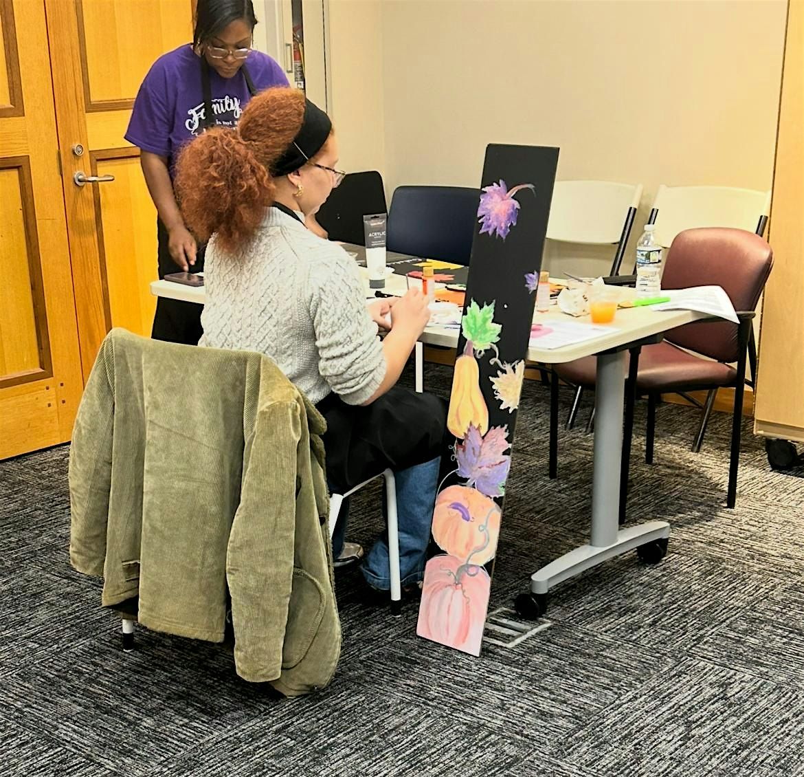 Breathe, Create, and Flow in the Library: Winter Porch Leaners, 29 November | Event in Chicago | AllEvents