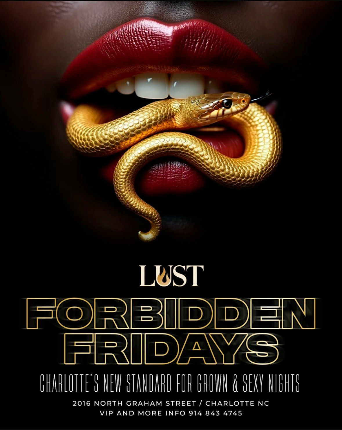 FORBIDDEN FRIDAYS, 5 December | Event in Charlotte | AllEvents