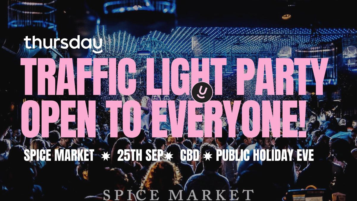 Friday | Traffic Light Party | Melbourne CBD, 25 September | Event in Melbourne | AllEvents