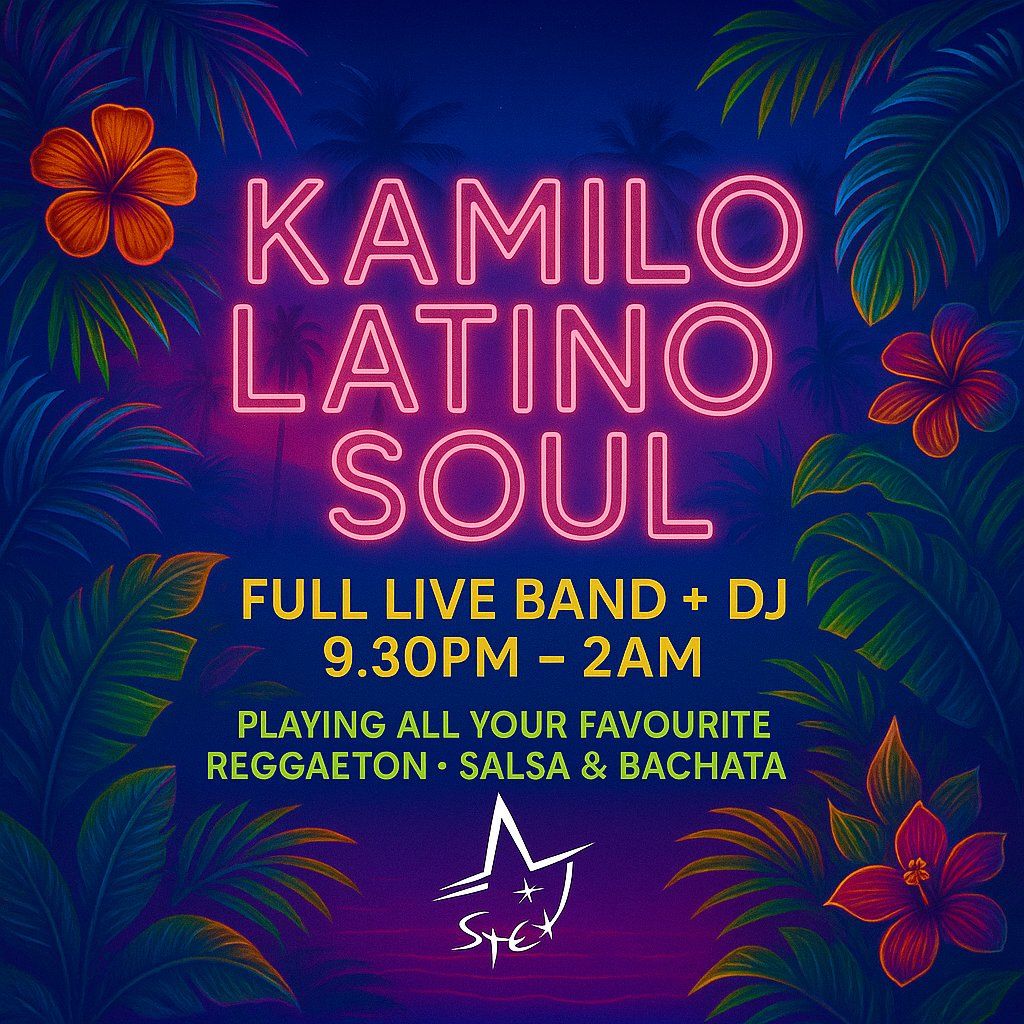 Kamilo Latino Soul, 19 September | Event in Birmingham | AllEvents
