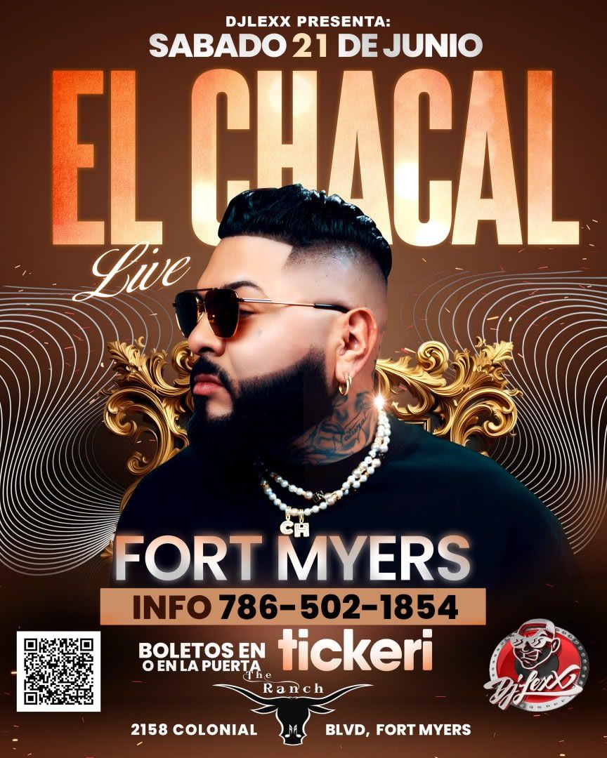 El Chacal, 30 May | Event in Miami | AllEvents
