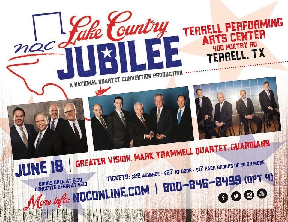 Lake Country Jubilee, Terrell Performing Arts Center, June 18 2022 Lake Country Jubilee, Terrell Performing Arts Center, June 18 2022
