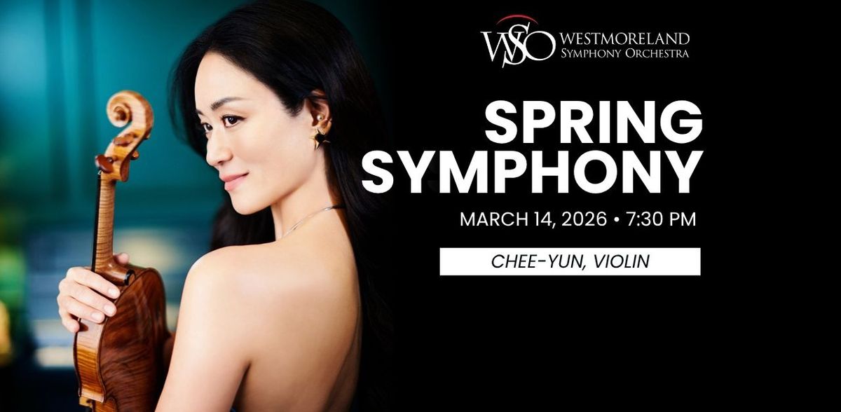 Spring Symphony - Chee-Yun, 14 March | Event in Greensburg | AllEvents