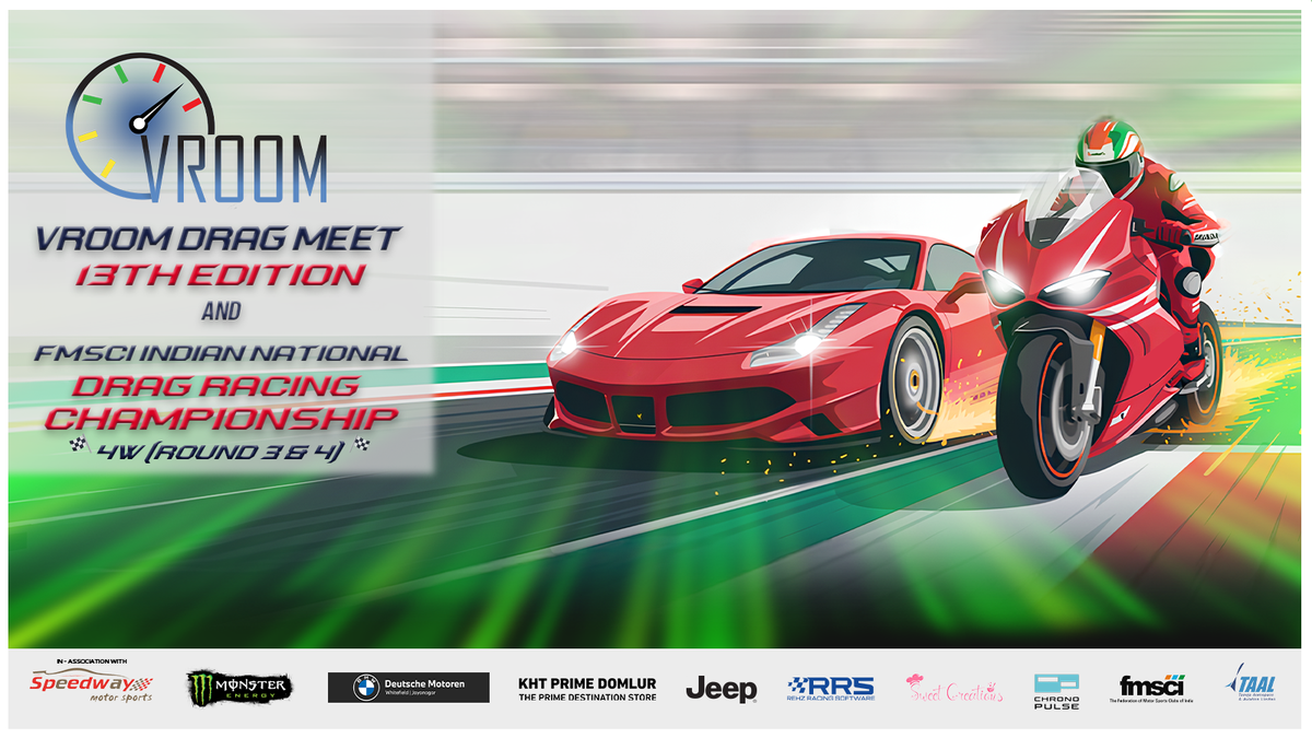 Vroom Drag Meet, 13 December | Event in Bangalore | AllEvents