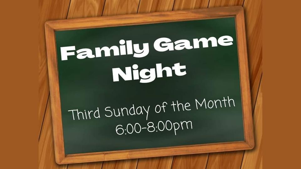 Family Game Night, Scipio Baptist Church, Union Springs, December 17
