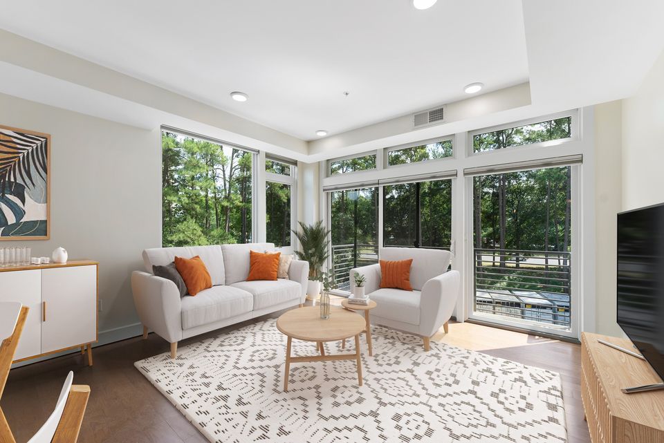 Open This Sunday Luxury Condo in Hayes Barton, 1300 St Marys St