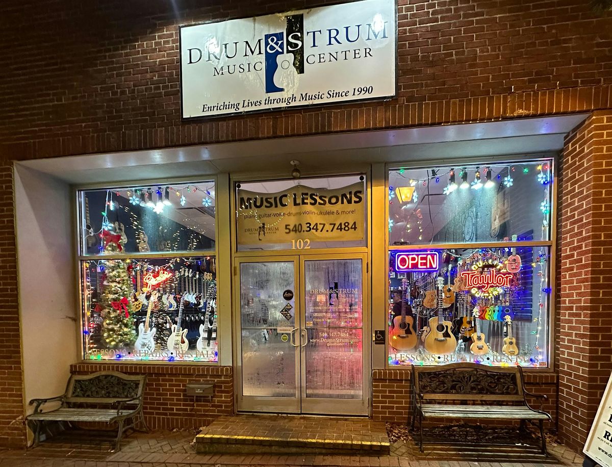 Drum & Strum Christmas Celebration, 13 December | Event in Warrenton | AllEvents