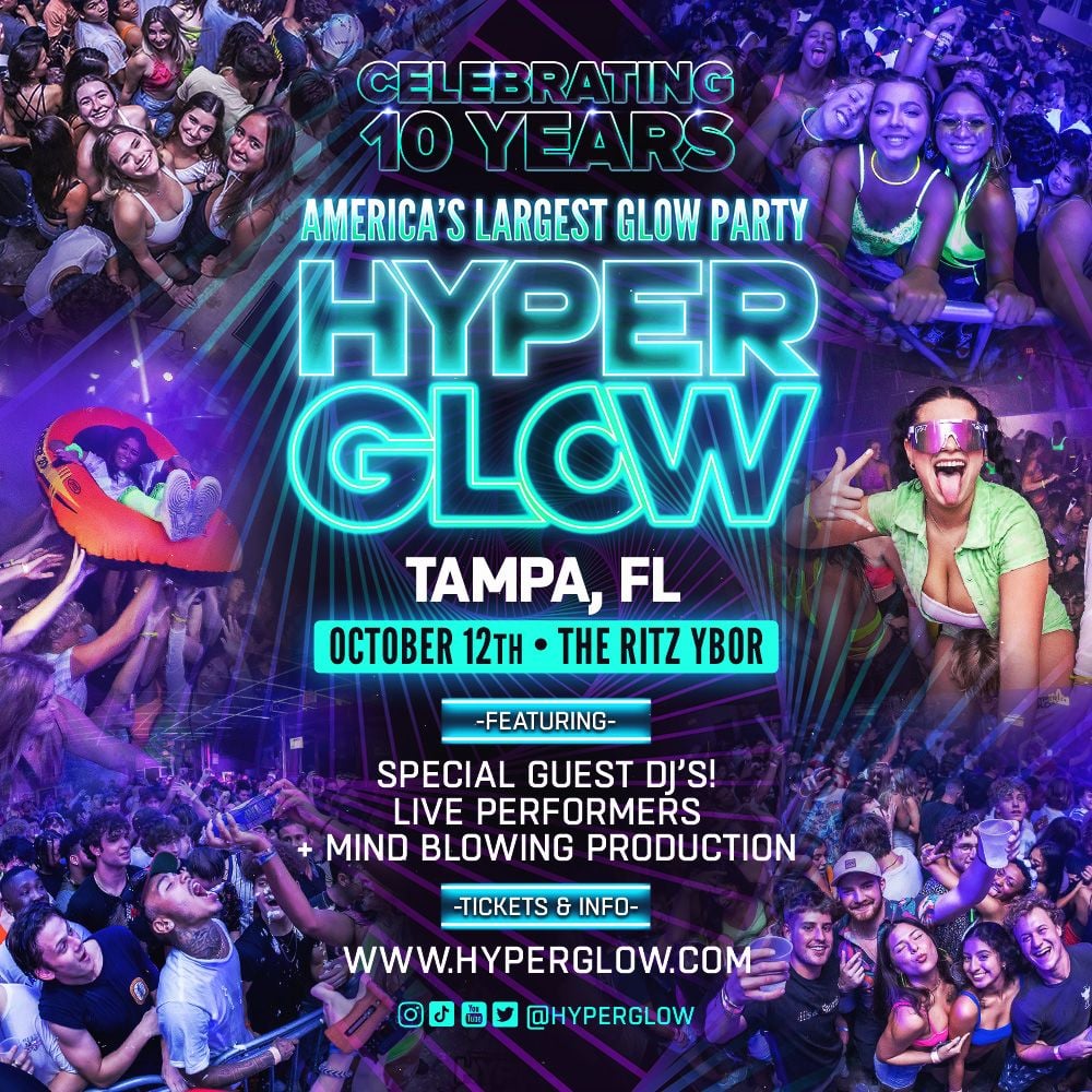 Hyperglow America's Largest Glow Party, 10 October | Event in Lexington | AllEvents
