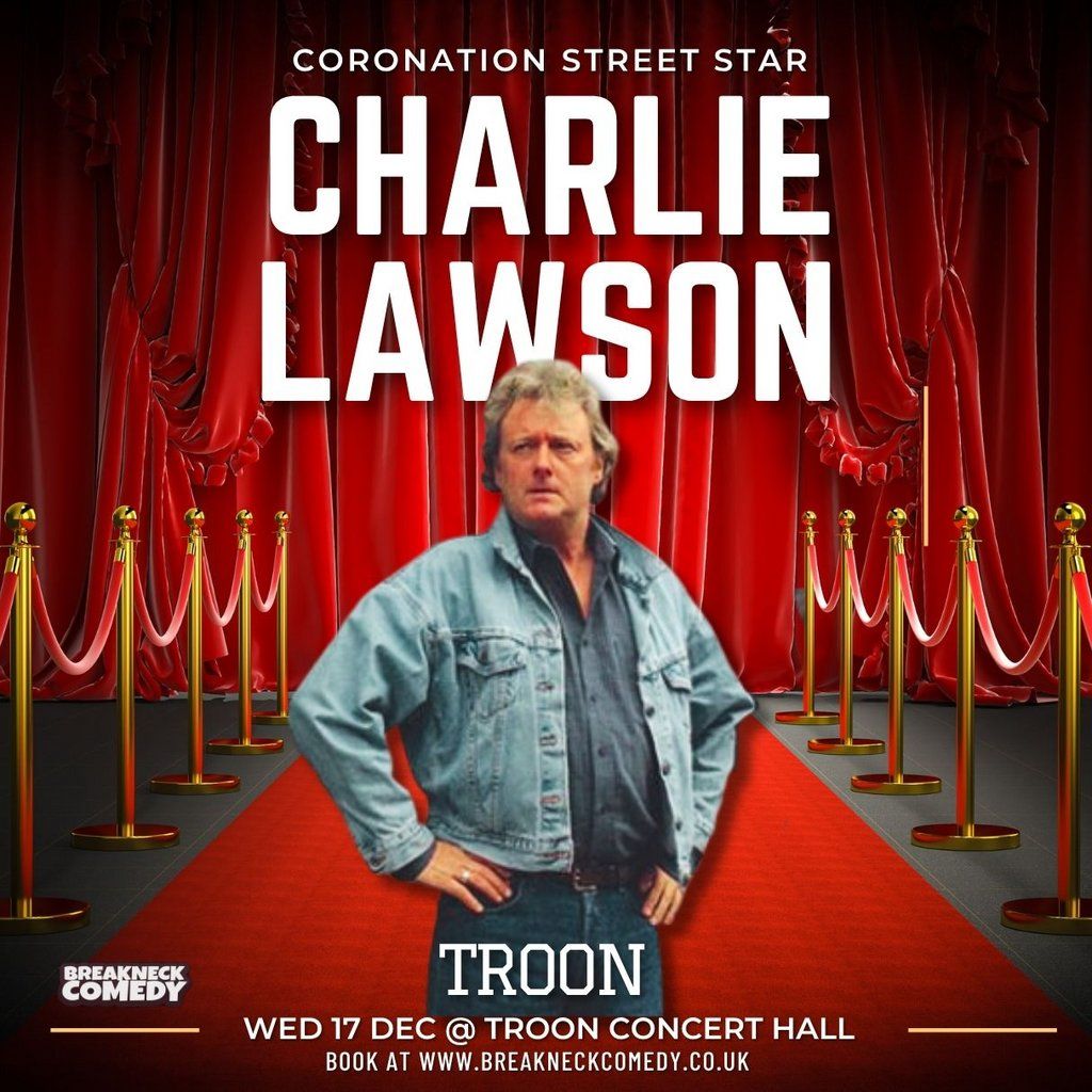 Charlie Lawson, 17 December | Event in Prestwick | AllEvents