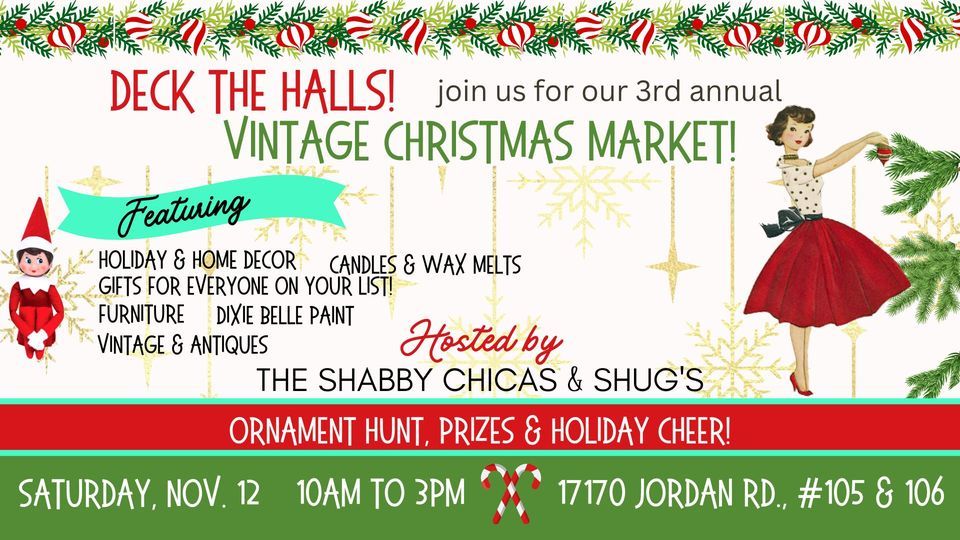 Vintage Christmas Market!, The Shabby Chicas, Selma, 12 November 2025