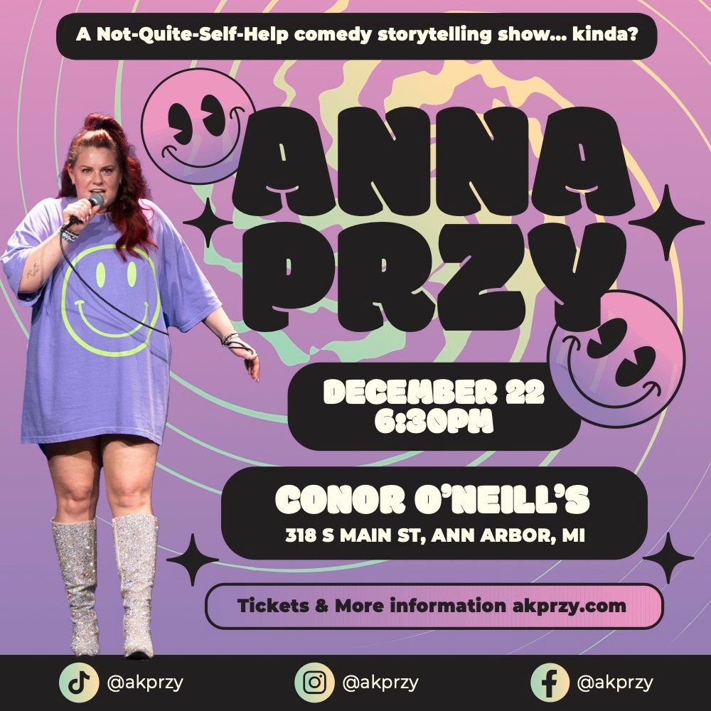 Anna Przy at Funny Bone - Columbus, 25 September | Event in Columbus | AllEvents
