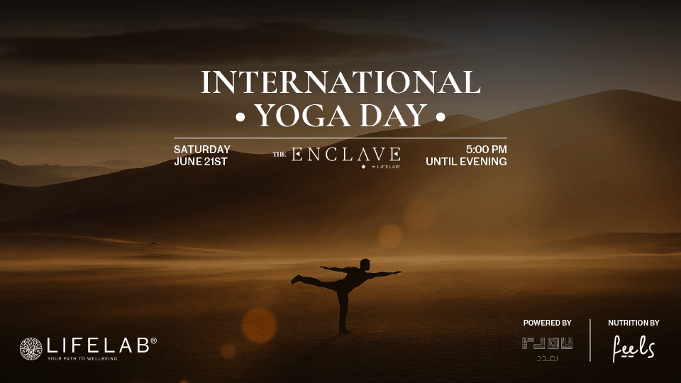 International Yoga Day at The Enclave by Lifelab, 21 June | Event in Riyadh | AllEvents
