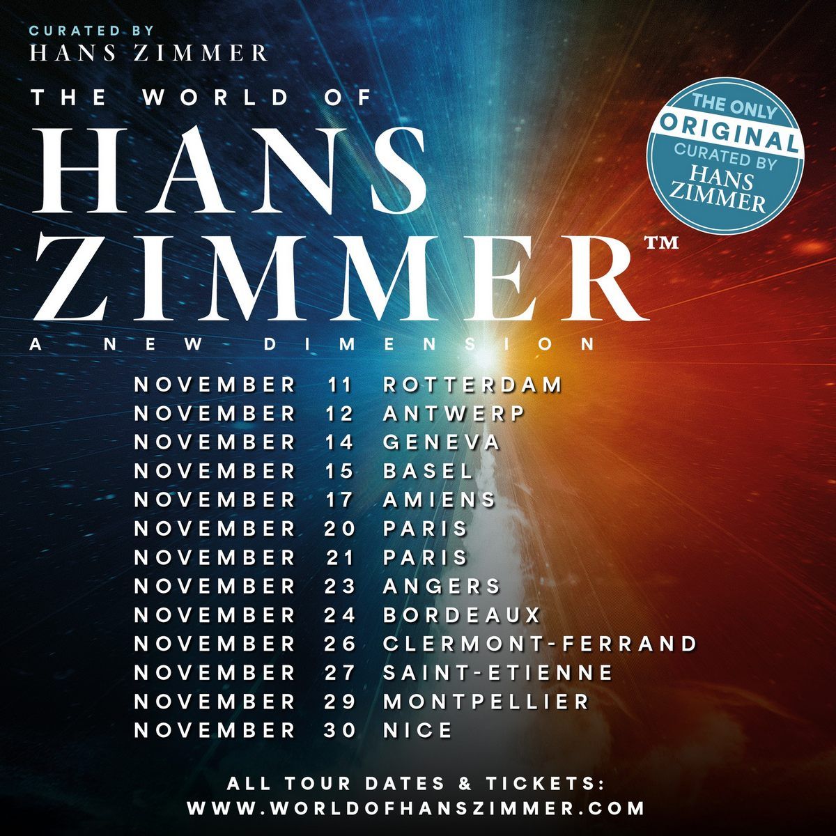 The World of Hans Zimmer Birmingham Tickets, 10 October | Event in Birmingham | AllEvents