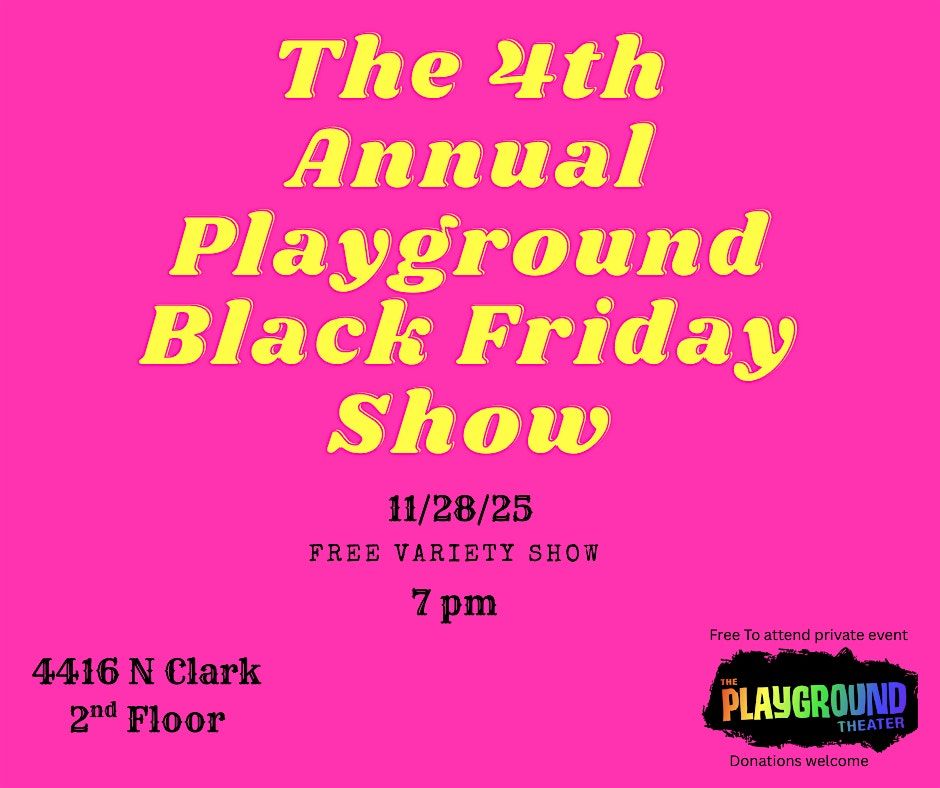 The Black Friday Show | Event in Chicago | AllEvents