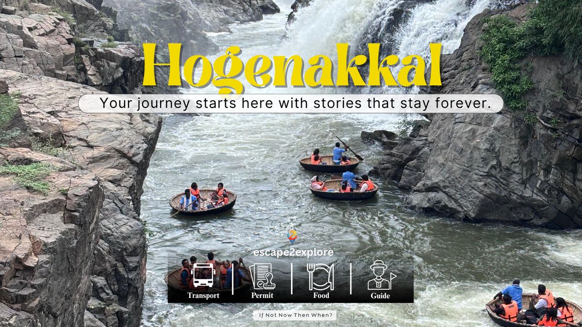 Hogenakkal Falls Day Trip by e2e, 19 July | Event in Dharmapuri | AllEvents