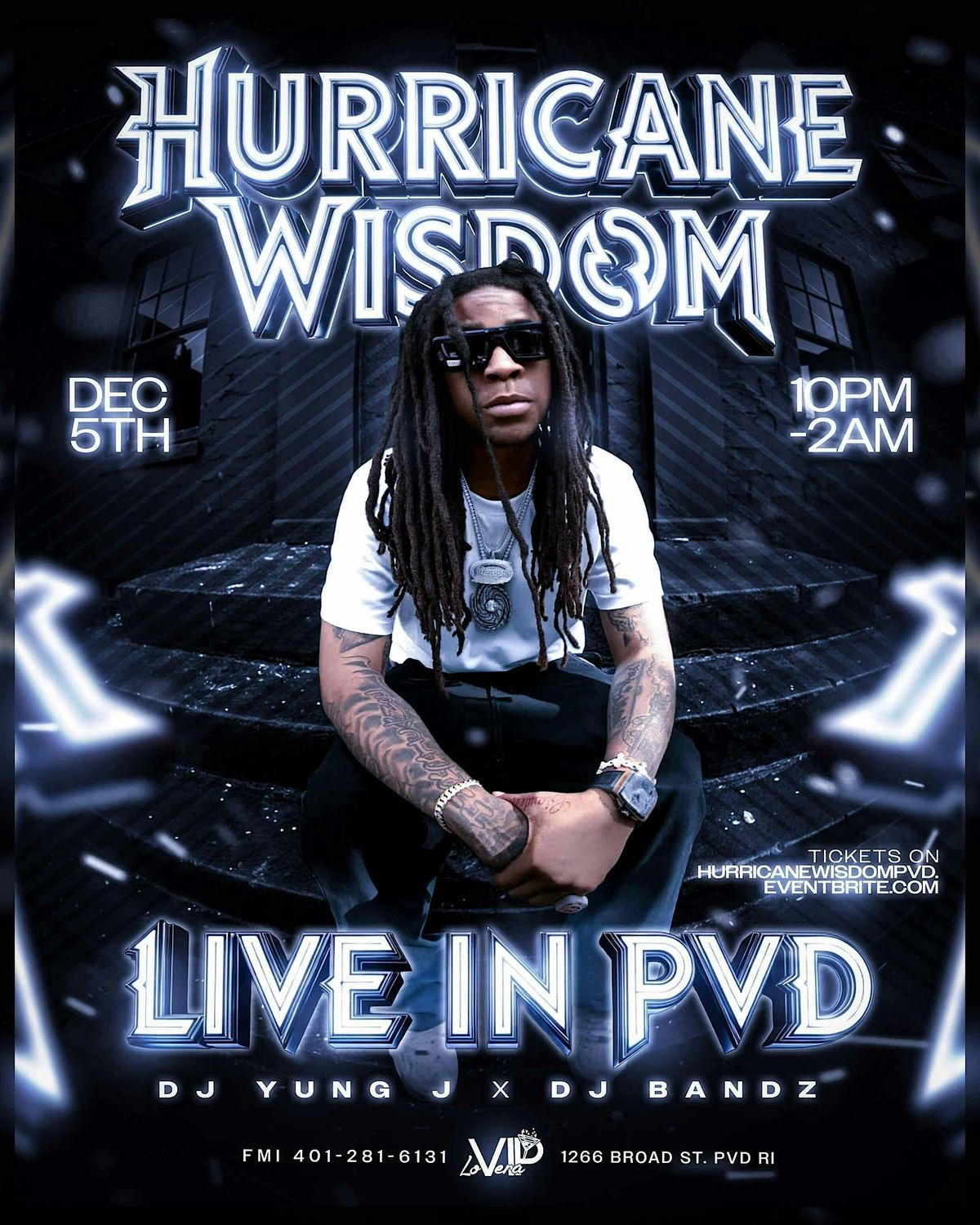HURRICANE WISDOM PERFORMING LIVE !, 5 December | Event in Providence | AllEvents