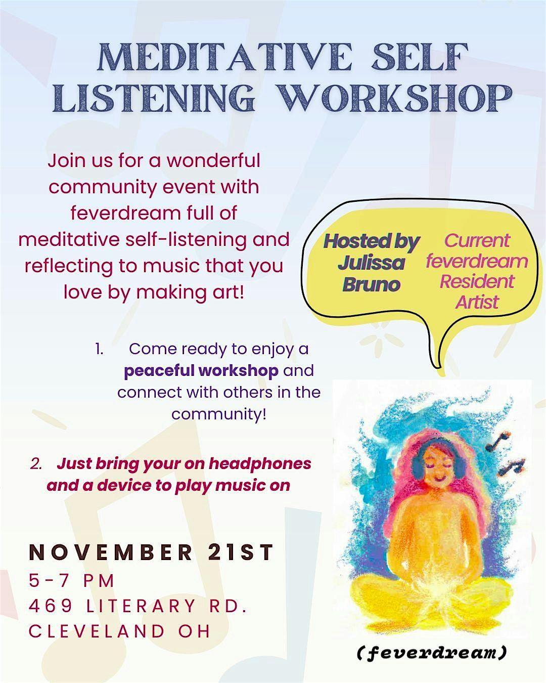 Meditative Self-Listening Workshop | Event in Cleveland | AllEvents