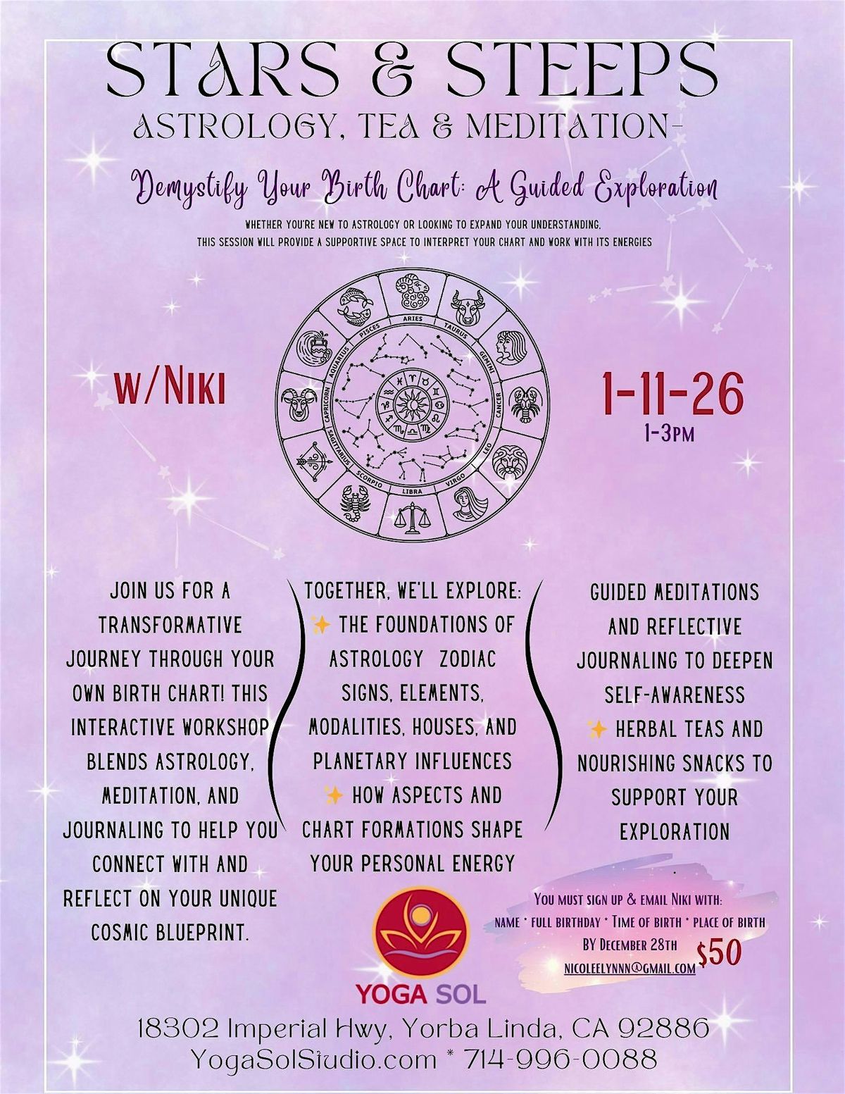 Stars and Steeps, 11 January | Event in Yorba Linda | AllEvents