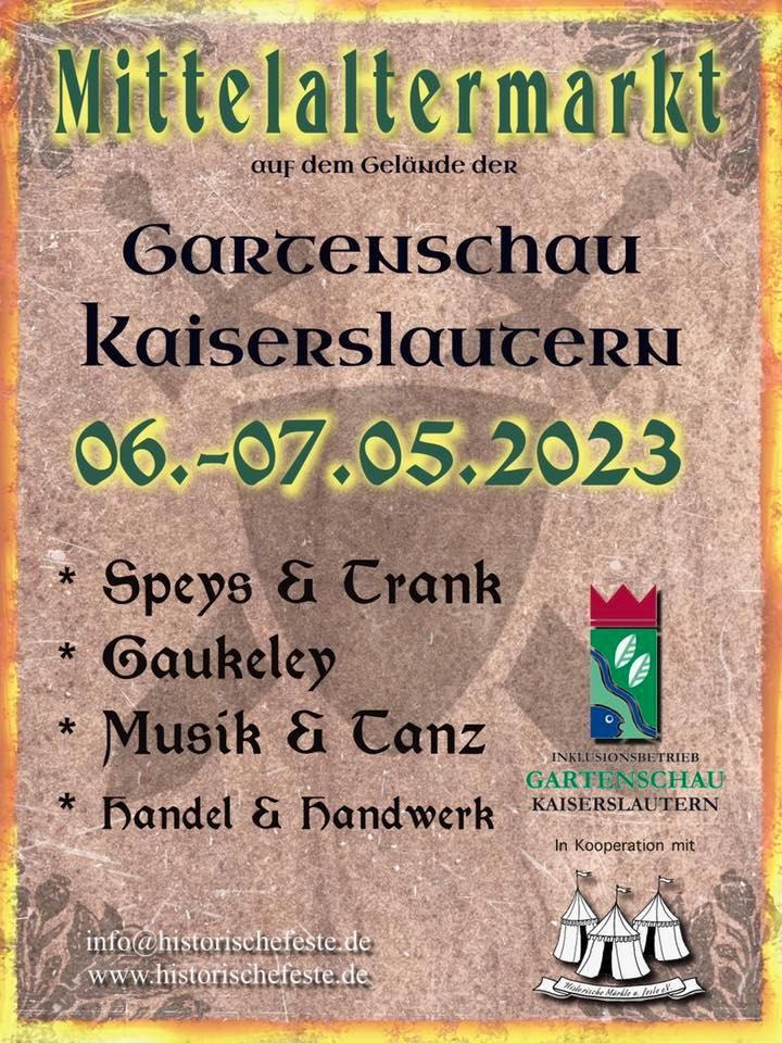 Mittelaltermarkt in der Gartenschau Kaiserslautern, 6 May | Event in Kaiserslautern | AllEvents.in