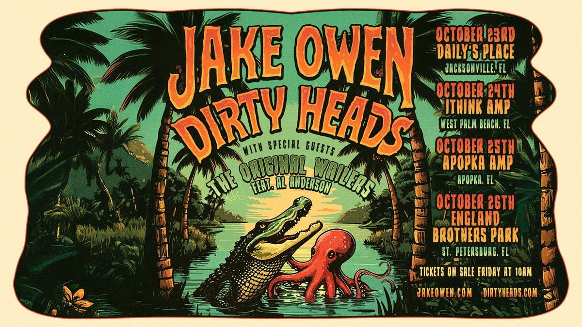Dirty Heads with Jake Owen, 23 October | Event in Jacksonville | AllEvents