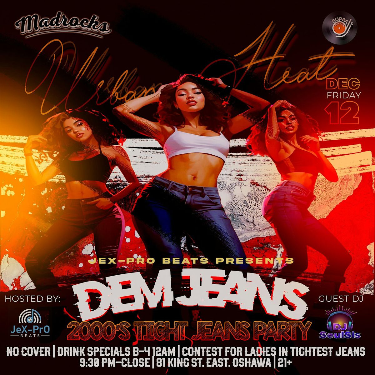 DEM JEANS - 2000's Tight Jeans Party, 12 December | Event in Oshawa | AllEvents
