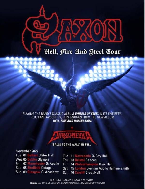 Saxon Wolverhampton Tickets, 14 November | Event in Wolverhampton | AllEvents