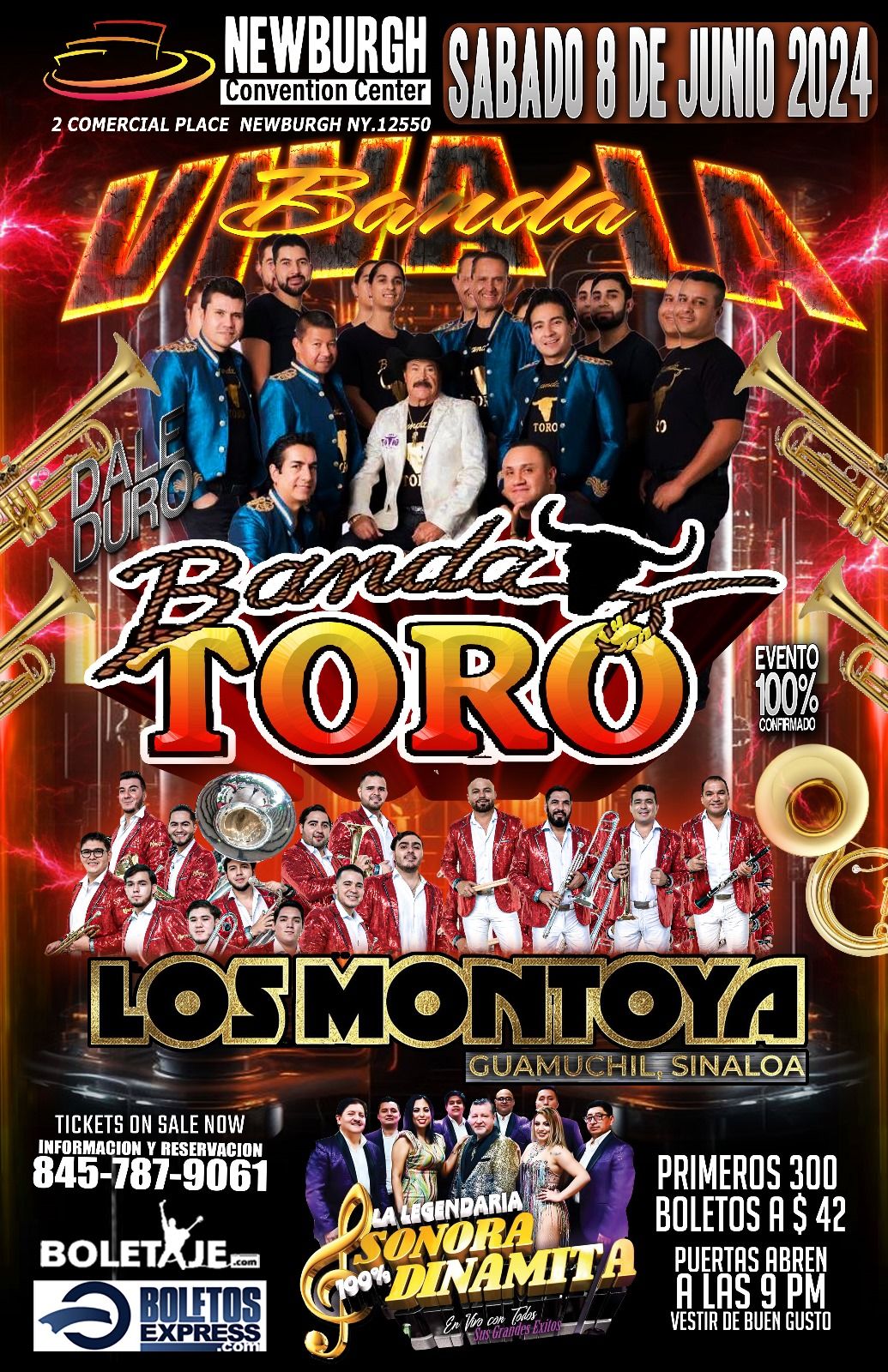 Banda Toro at Star Of The Desert Arena at Primm Valley Resorts, 13 September | Event in Primm | AllEvents