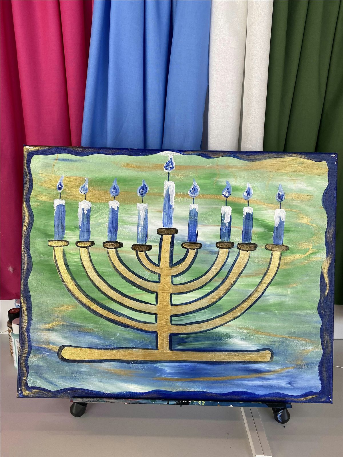 Hanukkah Menorah Paint & Sip Class, 4 December | Event in Summerville | AllEvents