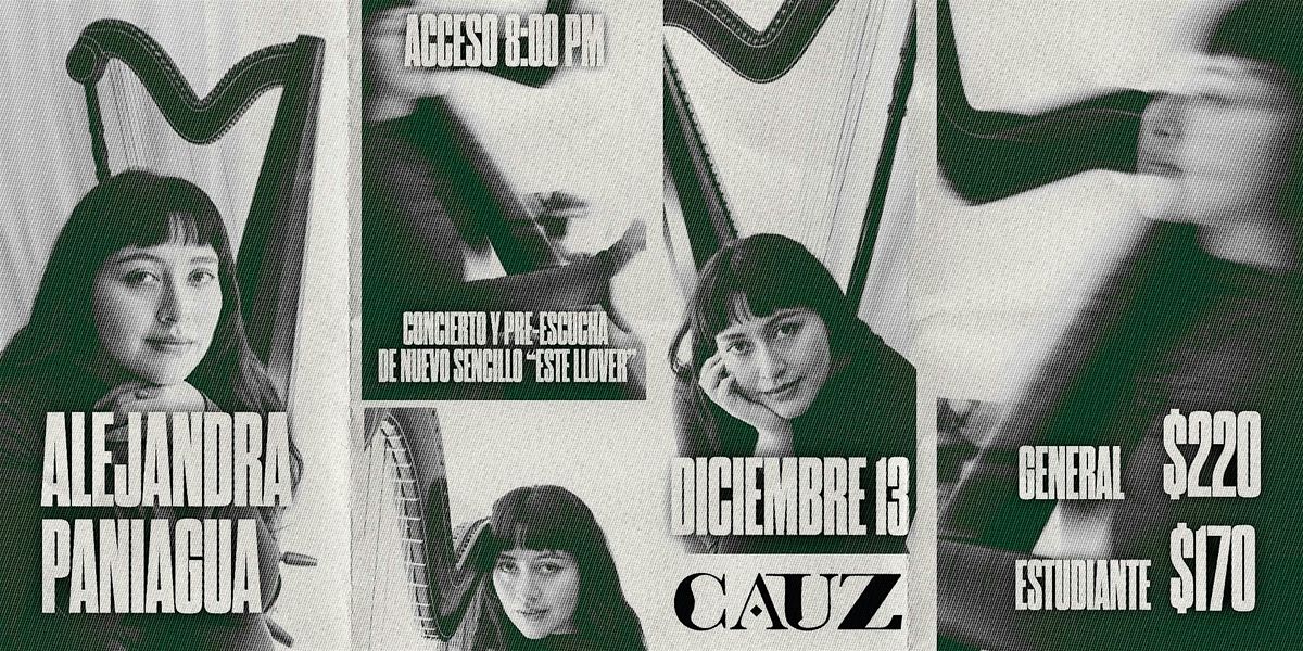 Alejandra Paniagua: Concierto y pre-escucha de nuevo sencillo “Este Llover”, 13 December | Event in Xalapa-Enríquez