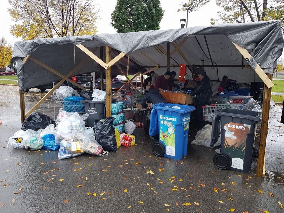 Collecte de bouteilles Automne 2022, Parc des Moulins, 1055 rue