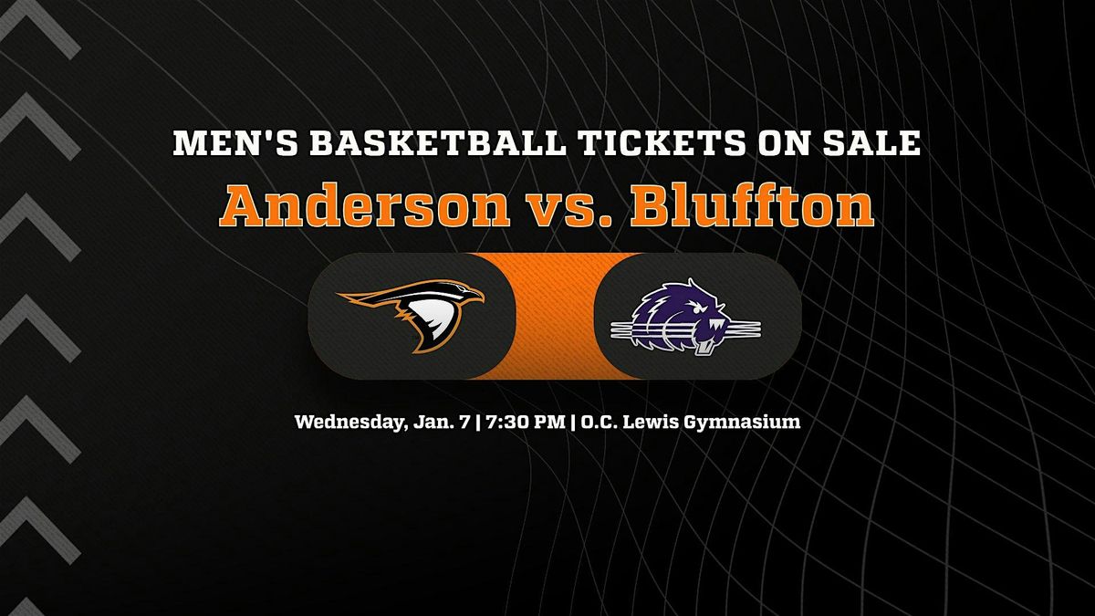 AU Mens Basketball vs. Bluffton